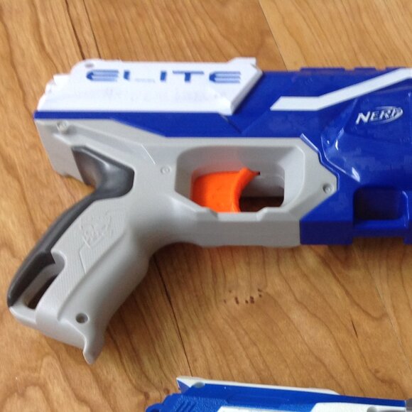Nerf N-Strike Elite Disruptor 6 Dart Rapid Fire Gun Blaster & 'Laser Blaster' - Picture 2 of 4